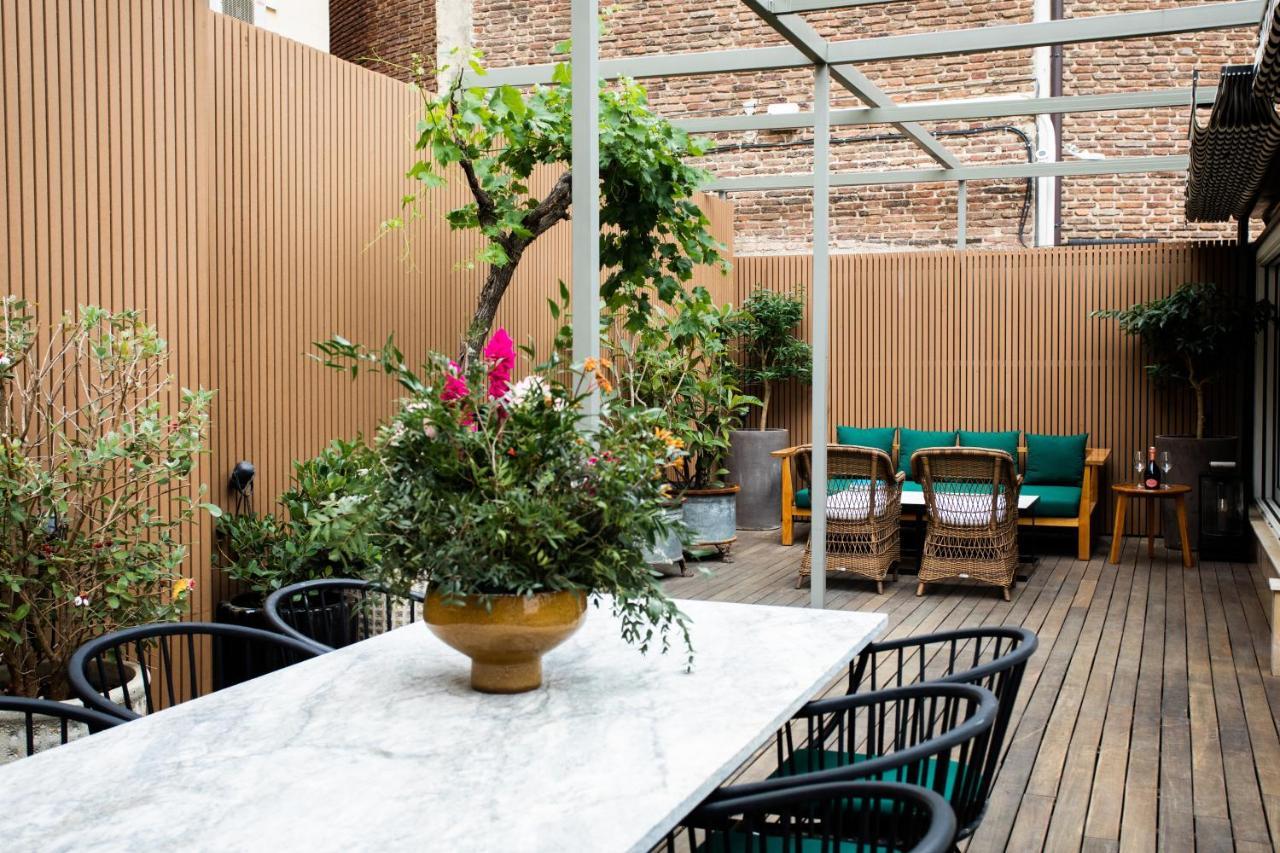 Bless Hotel Madrid - The Leading Hotels Of The World Esterno foto The garden at the hotel