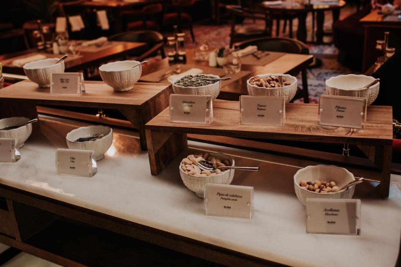 Bless Hotel Madrid - The Leading Hotels Of The World Esterno foto A selection of cereals at a buffet