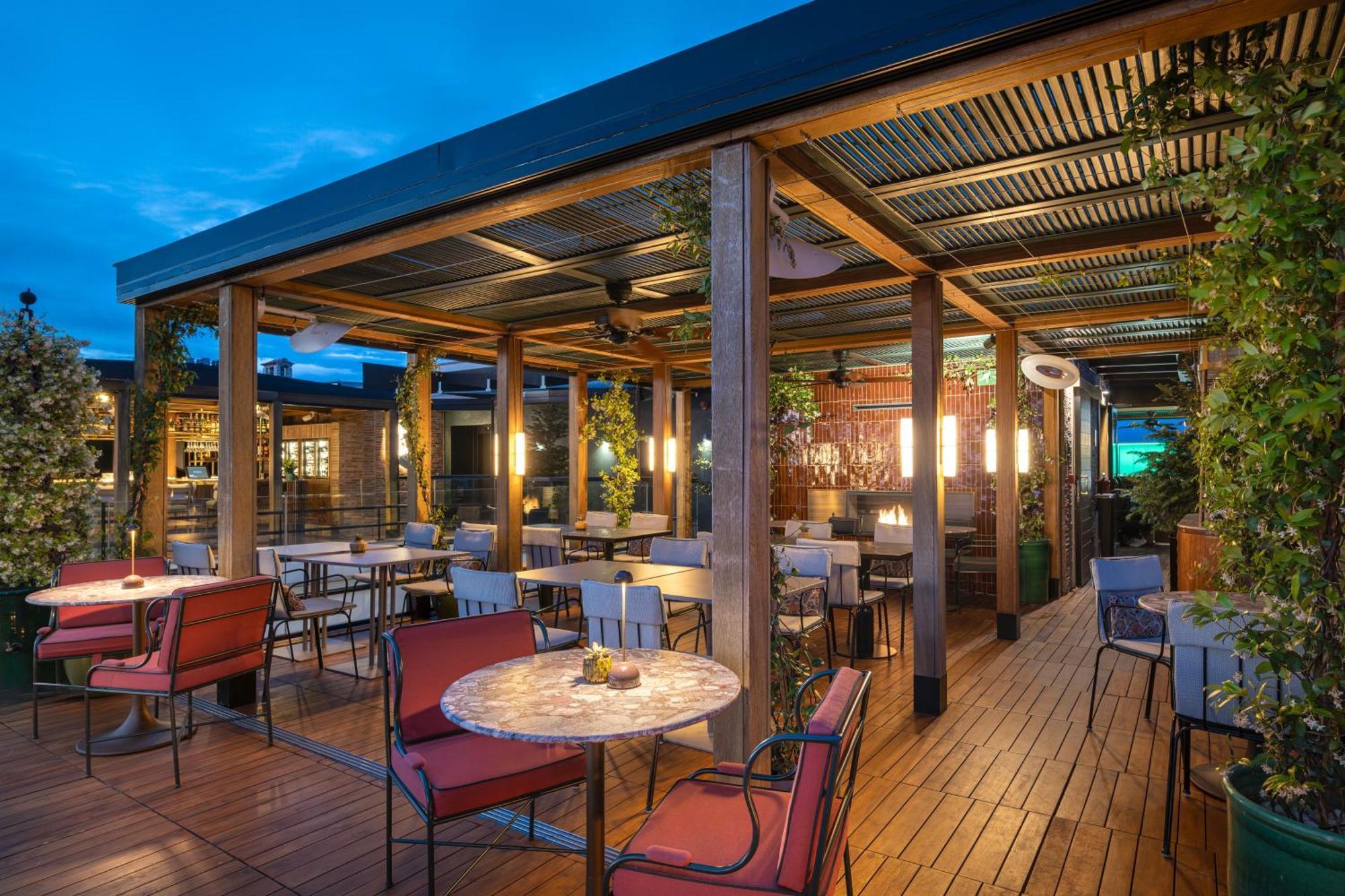Bless Hotel Madrid - The Leading Hotels Of The World Esterno foto The rooftop bar