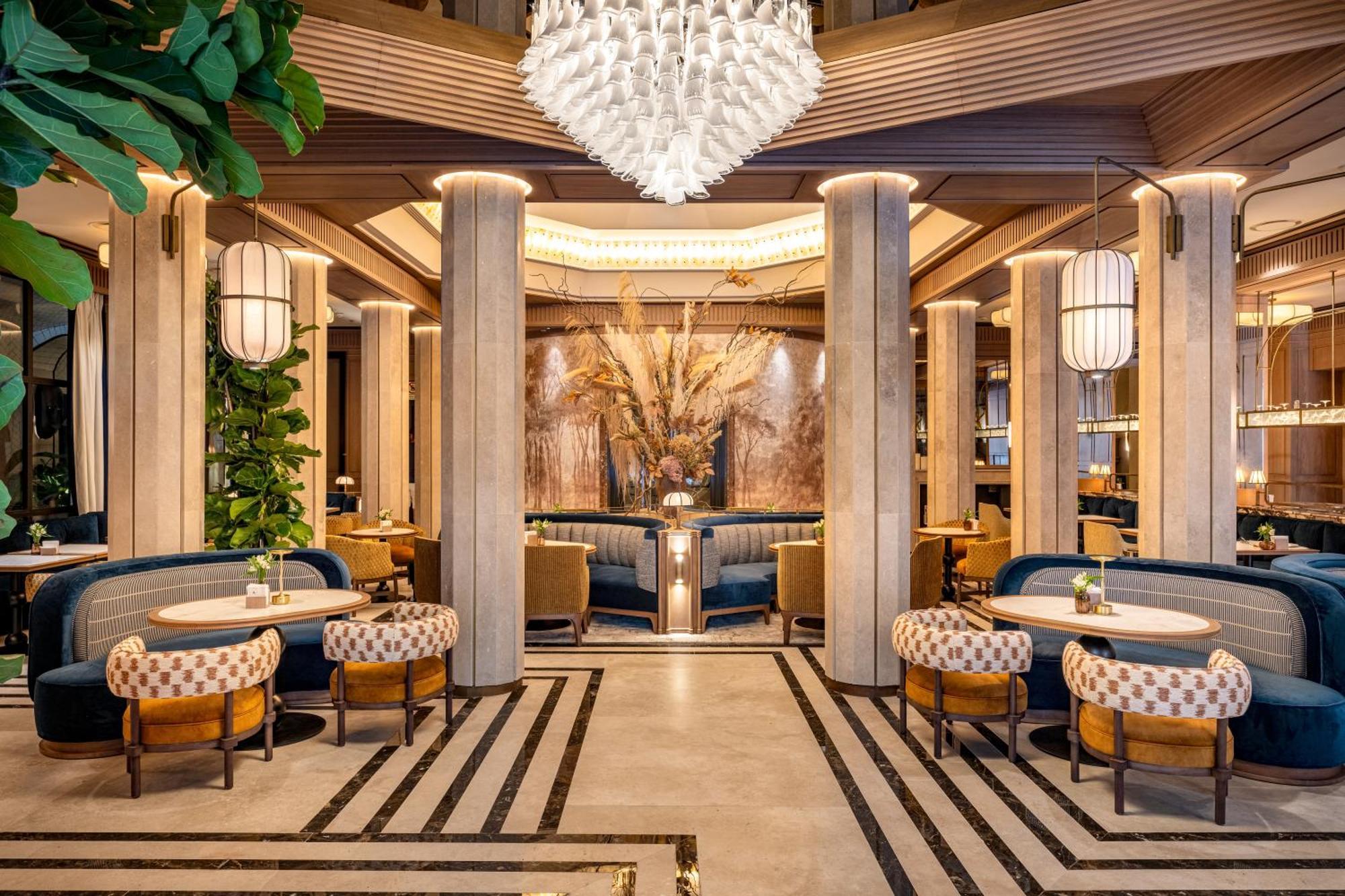 Bless Hotel Madrid - The Leading Hotels Of The World Esterno foto The interior of the restaurant